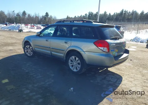 2009 Subaru Outback 2.5I Limited z USA, uszkodzony, nr VIN 4S4BP66CX97334285